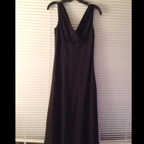 JCrew Sophia silk dress-dark navy - Picture 2 of 4